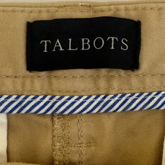 Talbots - Tan Relaxed Chino Pants - size 10 - Picture 5 of 7